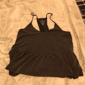 American eagle low v neck tank top
